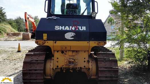 Original Colour Shantui SD13 Bulldozer , Mini Crawler Dozer Second Hand