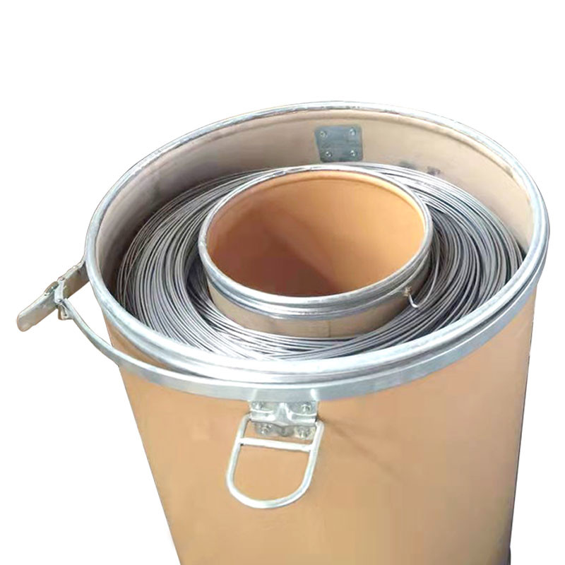 250kg Welding Wire Drum Zinc Aluminum Alloy 51cm Fiber Drum Barrel