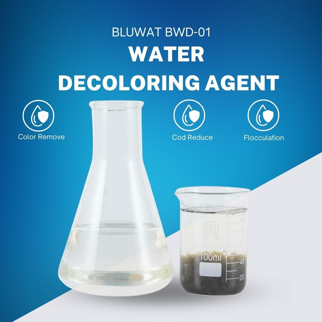 Decolorization Rate 50%-99% Water Decolouring Agent Sugar Processing Wastewater Treatment
