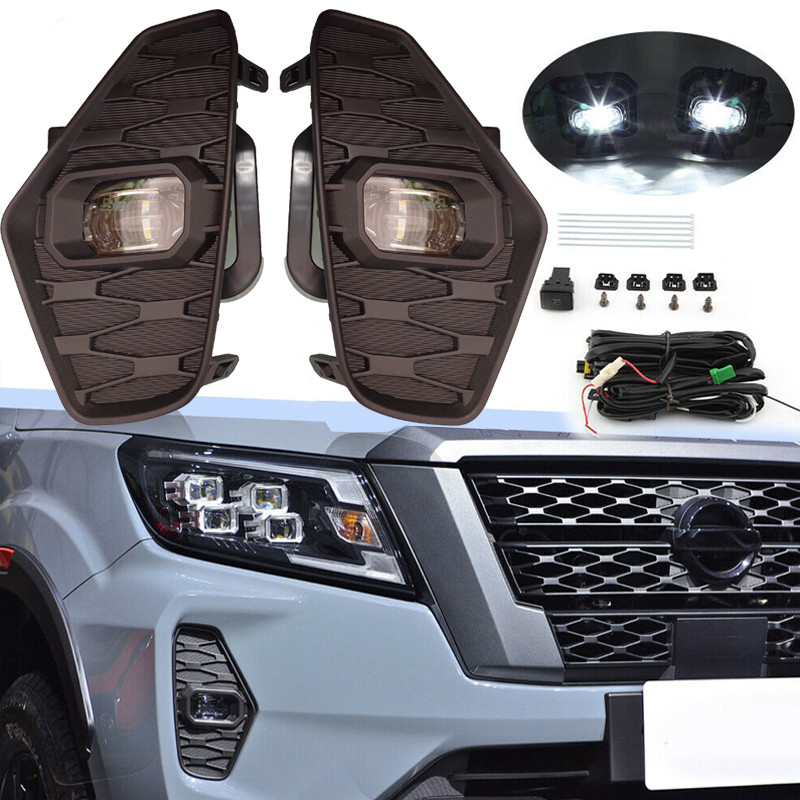 Navara Nissan NP300 Headlight Tail Light LED Daytime Running Light DRL Fog Lamp