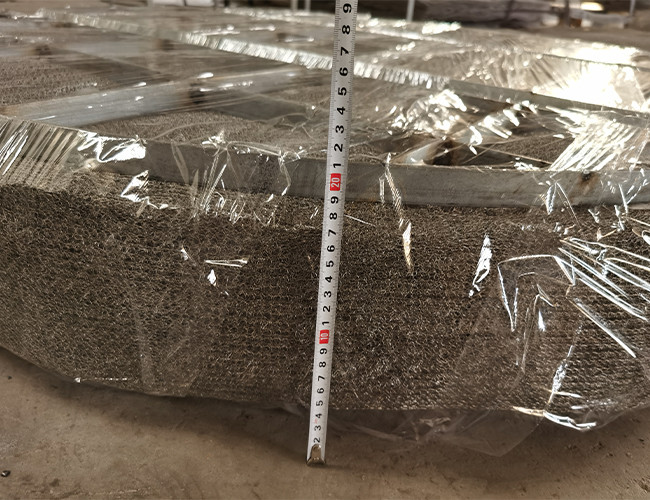 Stainless Steel Laboratory knitmesh Demister Mesh Pad 115mm ISO9001-2015