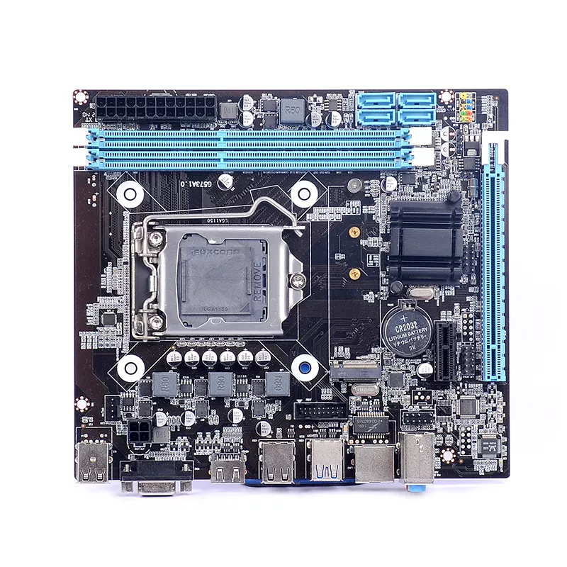 LGA1150 Desktop Motherboard H81 Chipset Channel DDR3 16G Ram CPU Core I3/I5/I7