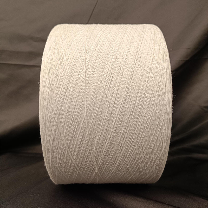 Ne 6/1 8/1 10/1 Optical White / Raw White Regenerated Cotton Yarn For Knitting Gloves