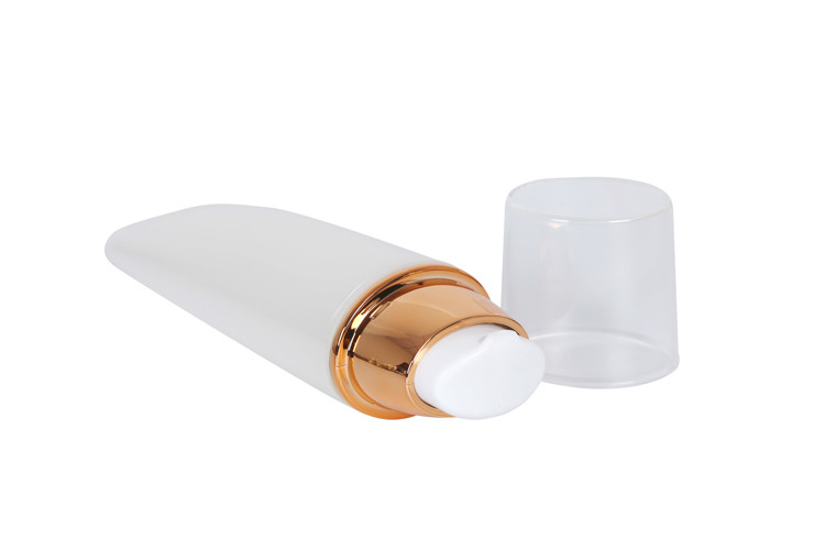 Cleansing Facial Personal Care Airless Bottles Cosmetic Packaging 30ml Acrylic PMMA Material Skincare Sunscreen