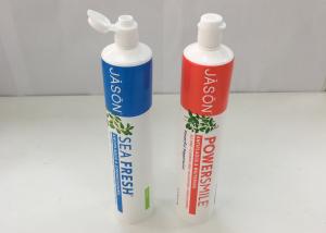 Buy cheap Plastic Barrier 350 Thickness Plastic Laminated Tube Packaging With Flip Cap product