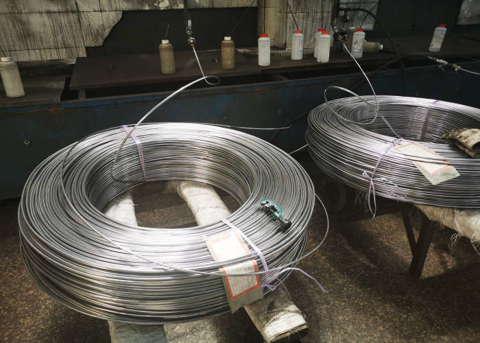 Welded Cold Drawn Carbon Steel ERW Coil Tubing Small Od