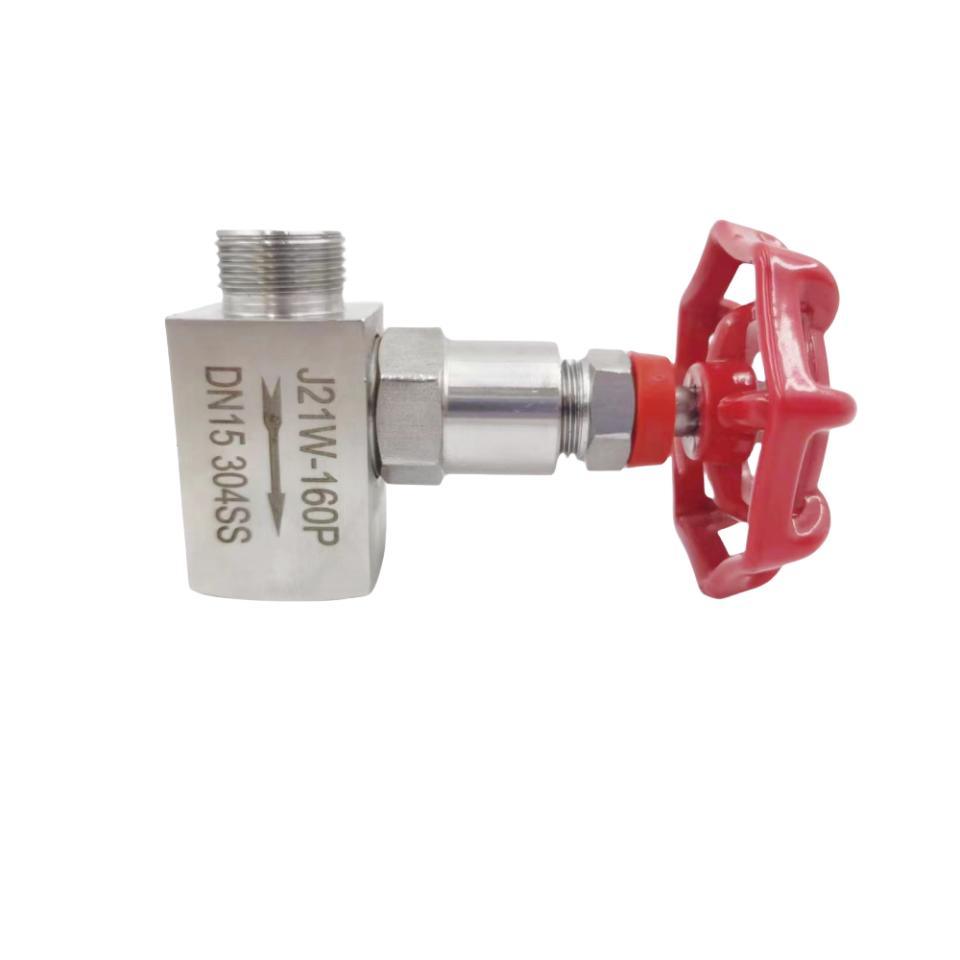 DN15 J21W-160p Stainless Steel Needle Valve 304 Thread Instrument Valve