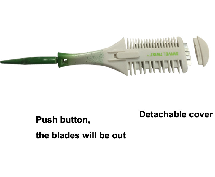 Professional Hair Shaving Blade Barber Carving Comb Straight Edge For Hair Cutting