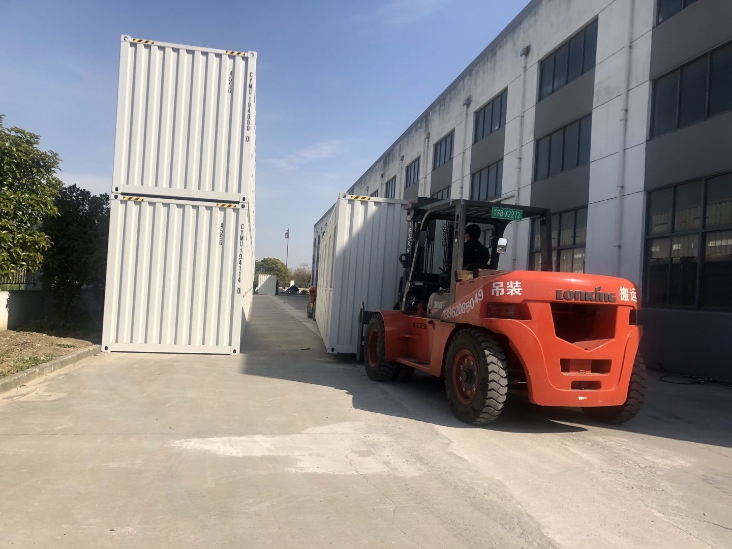 Movable Prefab Shipping Container Homes For Office Shop Accomodation