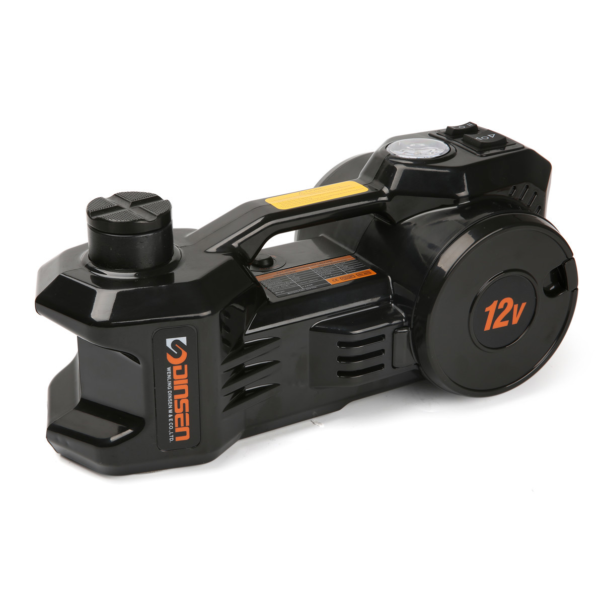 DINSEN The whole set of car repair tool kit for 12V electric car jack and electric impact wrench