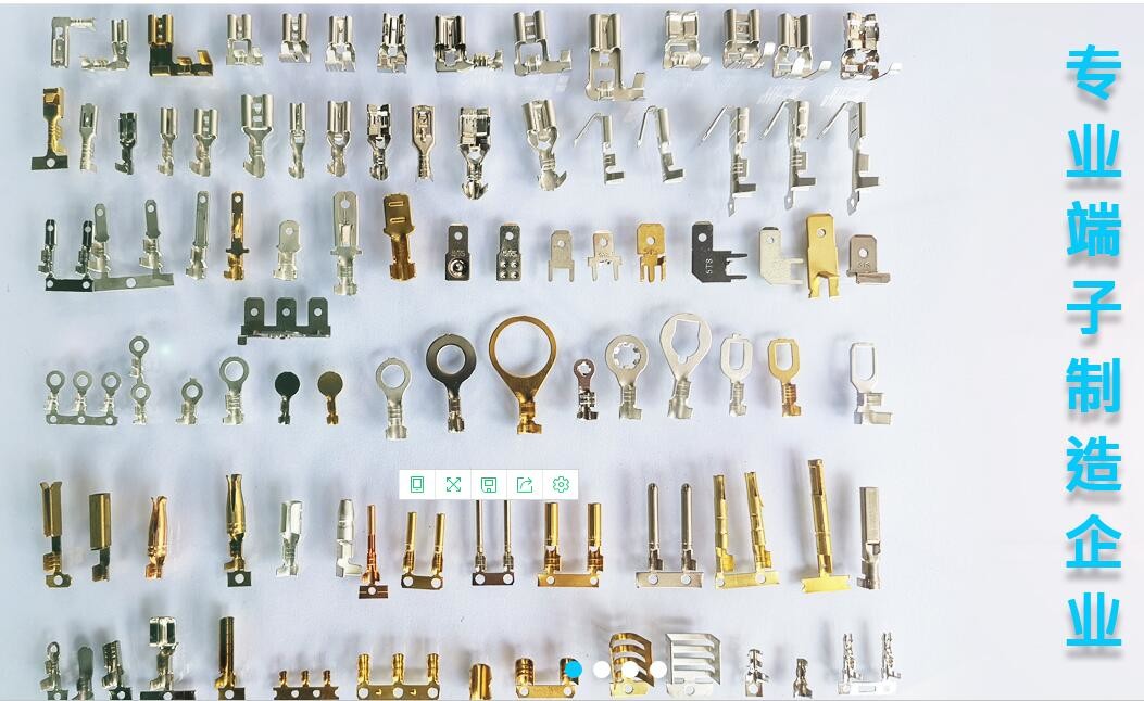 Motor Stamping Terminal Carbon Brush Copper Sleeve Customized According To Requirements