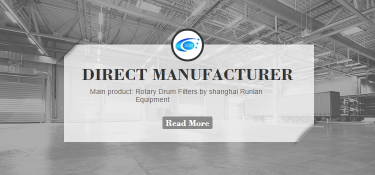 Shanghai Runlan Equipment's Rotary Drum Filters Liquid Filtration with Diatomite Media