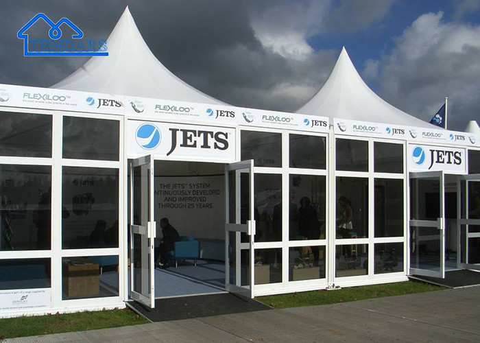 Outdoor Aluminum Rainproof Pagoda Festival Pop Up Event Tent For Trade Show Etc
