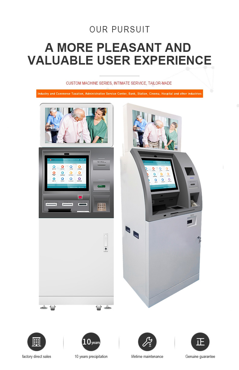 Oem Odm Touch Screen Document Scanning Copying And Printing Self Service Print Terminal Kiosk