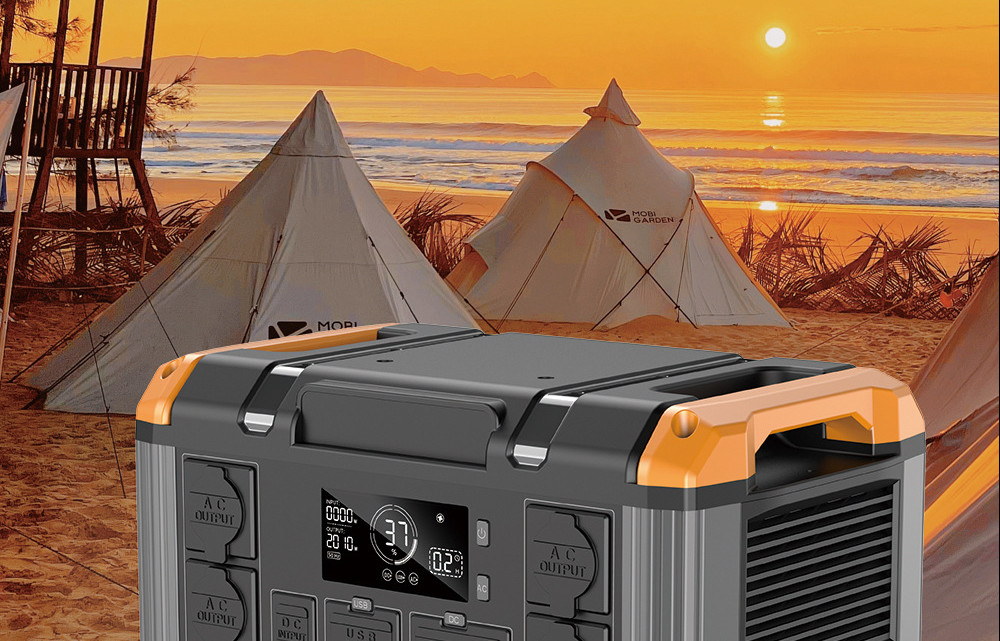 2400W Outdoor Battery Power Supply Portable Outdoor Emergency Power Supply