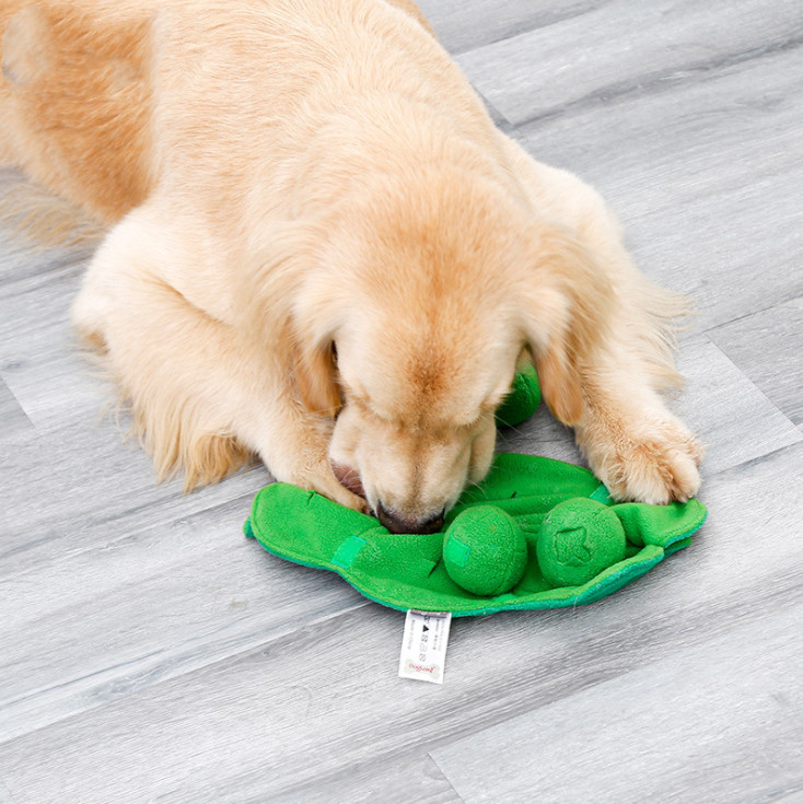Polar Fleece Dog Sniffing Mat Odm Interactive Plush Toys For Pets