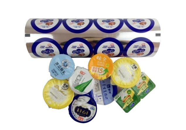 ODM Printed 100 Micron Aluminum Foil Roll Film Alloy 8011 Cup Sealing