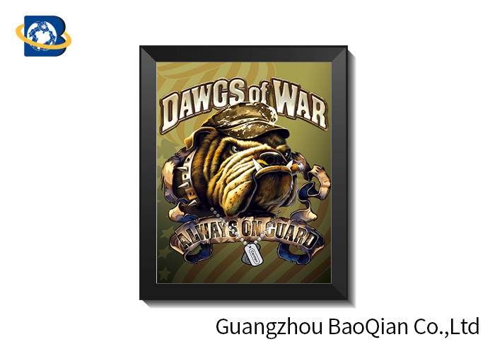 Eco Friendly PET 3D Flip Picture , Customized High Definition Lenticular Movie Poster