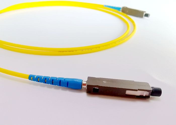MU/UPC-MU/UPC simplex 3.0mm fiber optic patch cord singlemode G657 LSZH for Ftth