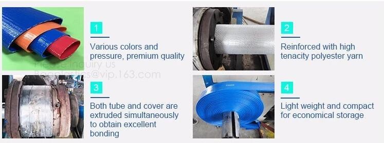 Heavy Duty Garden Sacks Twin Welding Hose PVC Anti Static EN13432