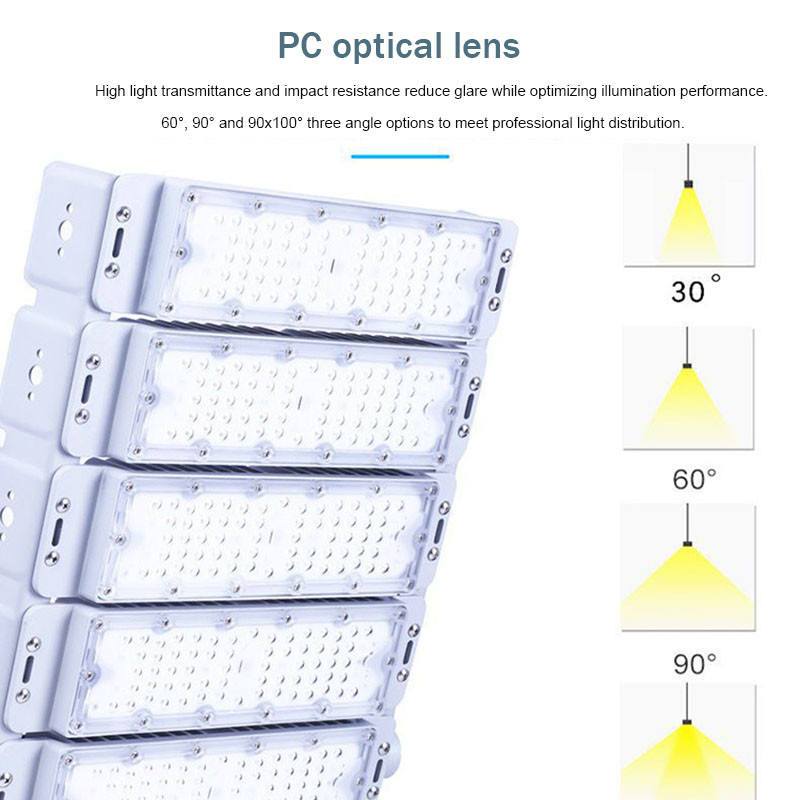 Outdoor Soccer Stadium Sports Field Project Aluminum LED Flood Reflector Light