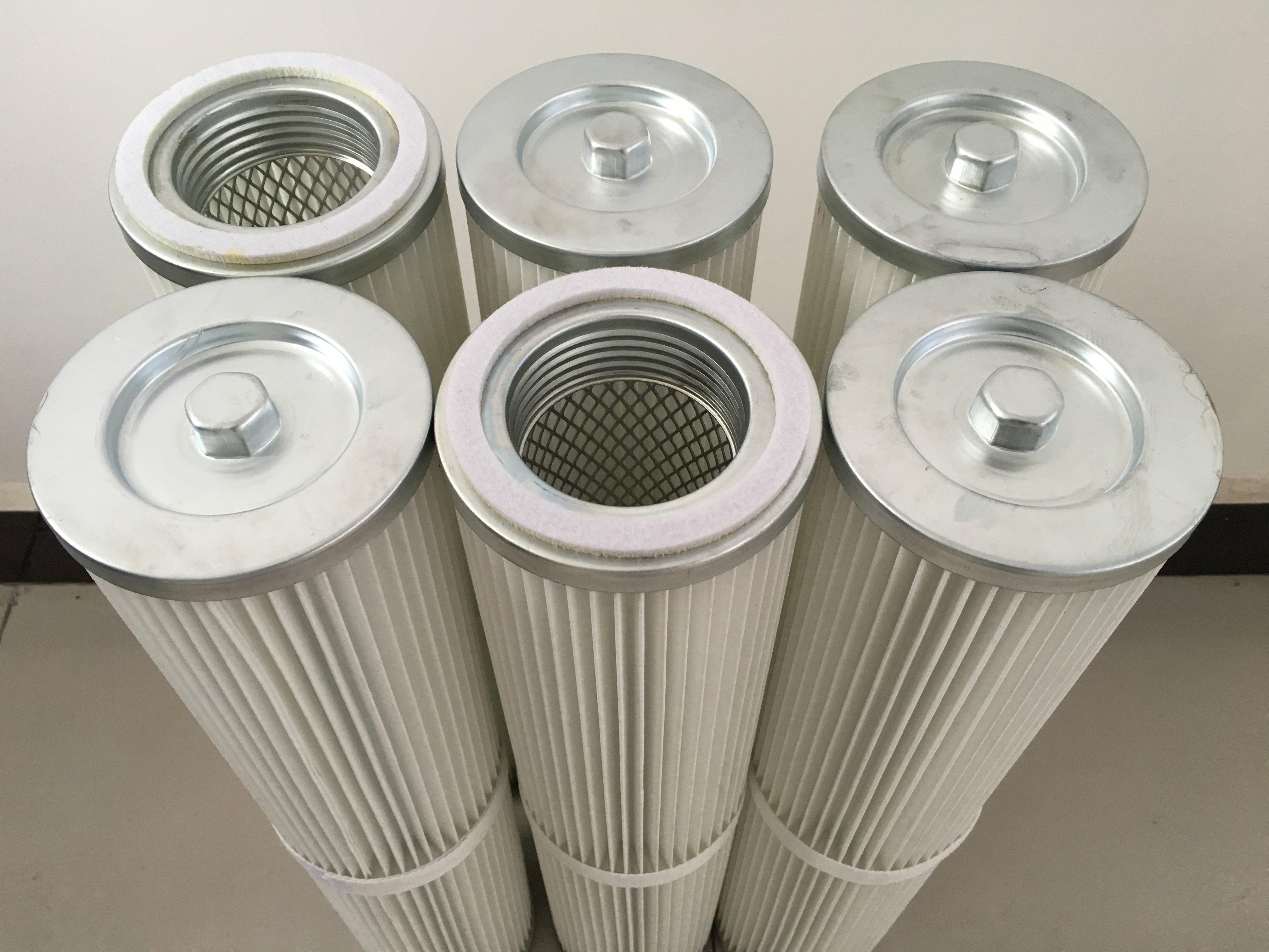 Customizable Industrial Dust Removal Fittings Filter Cartridge with 99.9% Efficiency
