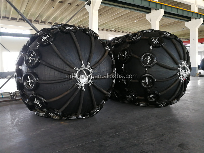 High Performance Pneumatic Rubber Fender For Ship Berthing And Docking 2m X 3.5m