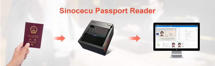 Effortless Sinosecu Passport and National ID QR Code Scanner for Airport Checkpoints