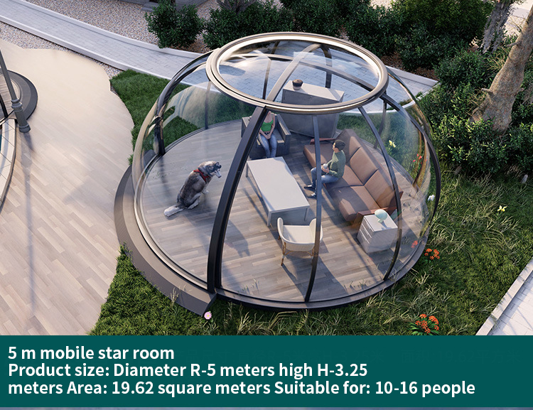 Mobile Restaurant Scenic area Guest House outdoor transparent sun room