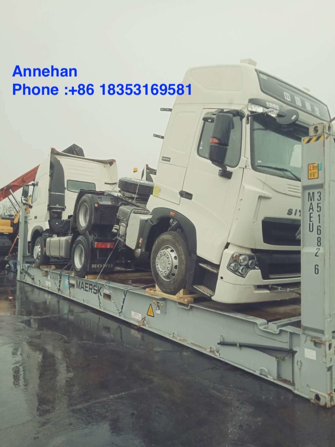 6x4 Euro4 420hp Sinotruk HowoA7 tractor truck with 10wheels Philippines