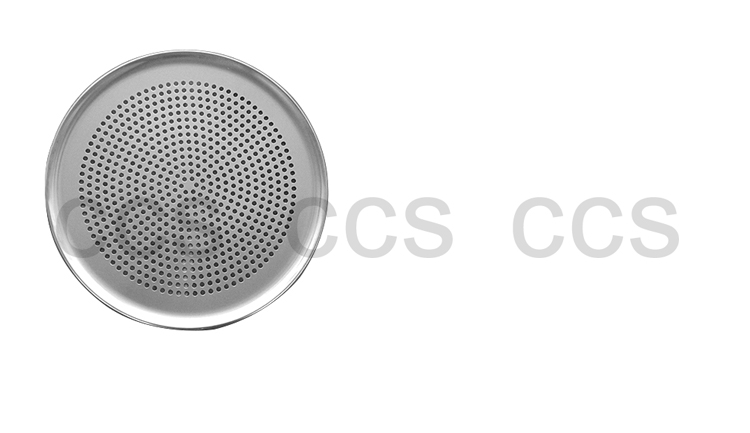 11 inch perforated round punched pizza pan with holes baking tray aluminum pizza pan tray bandejas para panaderia