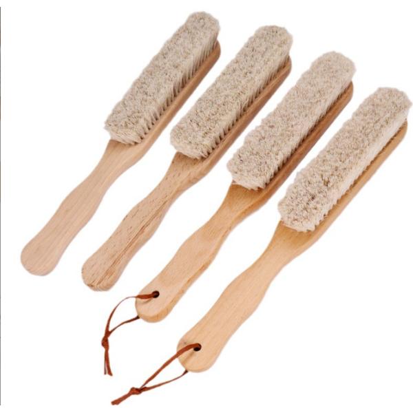 Long Handle Horse Hair Long Handle Soft Hair Shoe Brush Sweep Bed Brush Coat Cleaning Brush