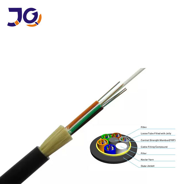 ADSS 96 Cores G652D Overhead Span 100m Fiber Optic Cable