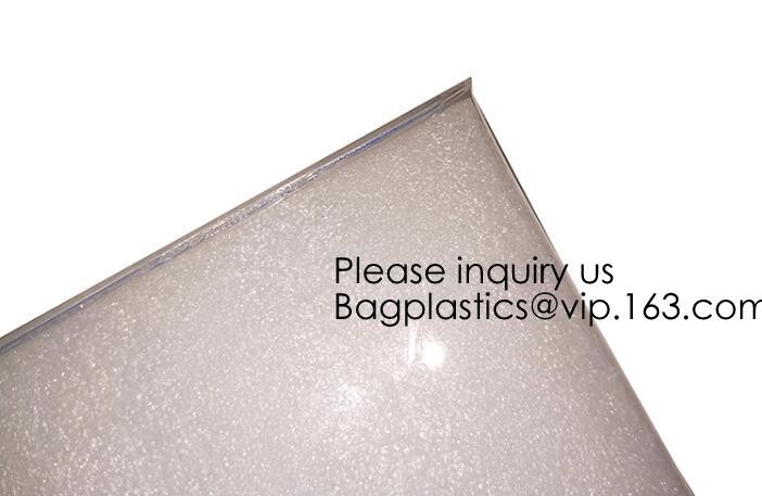 Frosted Plastic EVA Garment Packing Bag Suit Clothes Bags With zipper slider,Luxury design EVA cosmetic packaging bag wi