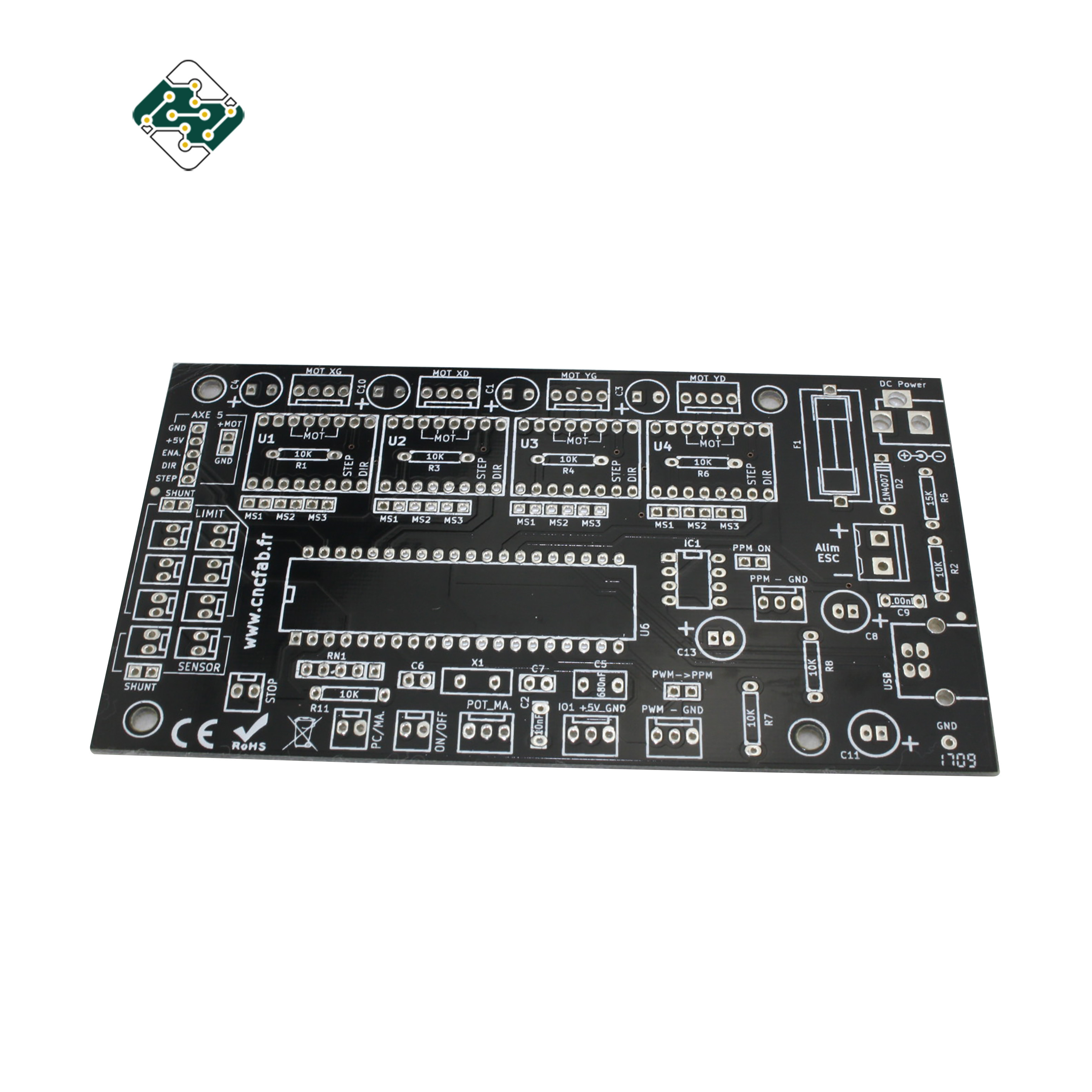 Electronic TV LCD Power Module PCB , Multiscene Power Supply Printed Circuit Board