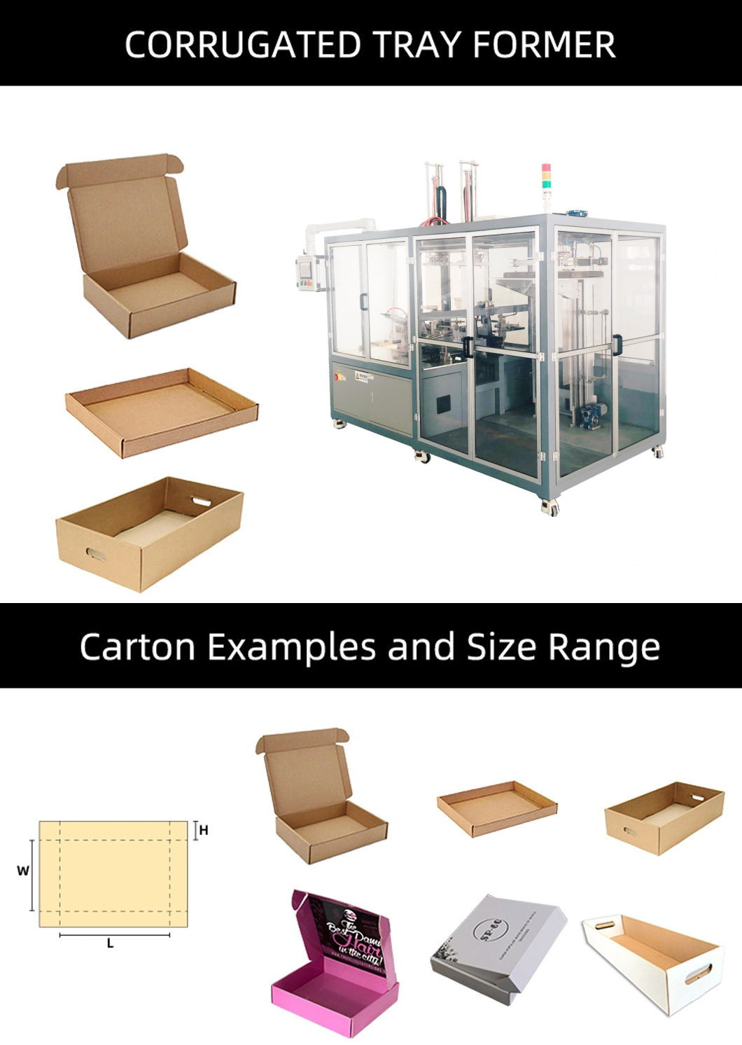 Forming Aircraft Automatic Case Erector Machine Corrugated Box Folding Machine
