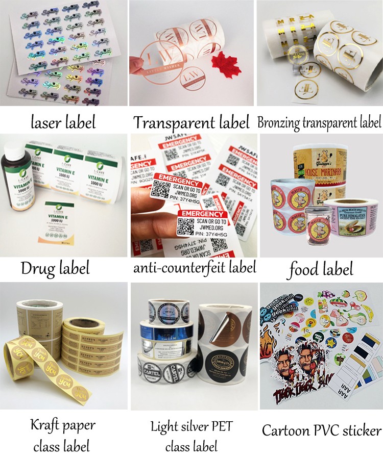 Waterproof Pantone Color Medication Warning Labels , Aspirin Warning Label