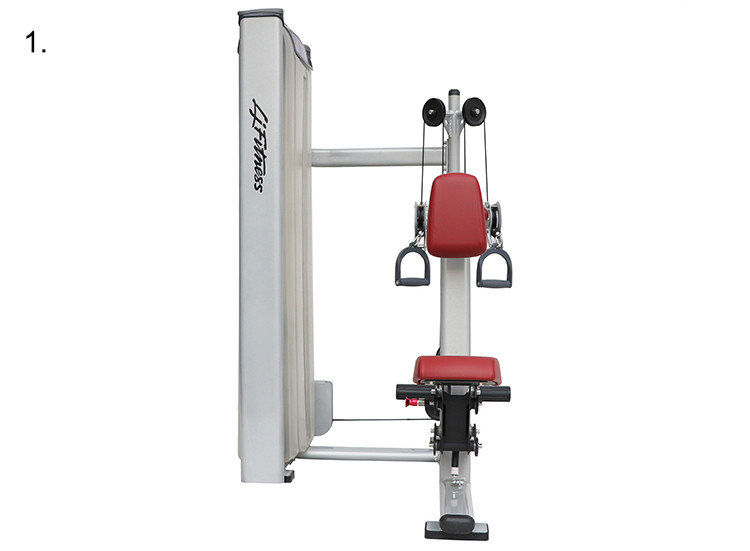 Fitness Matrix Strength Training Equipment , Commercial Seated Row Machine