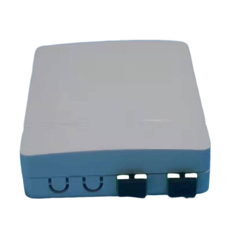 FTTX Wall Outlet Box Indoor Mini Type SC LC SX DX APC/UPC 2/4 Port Fiber Optic Terminal