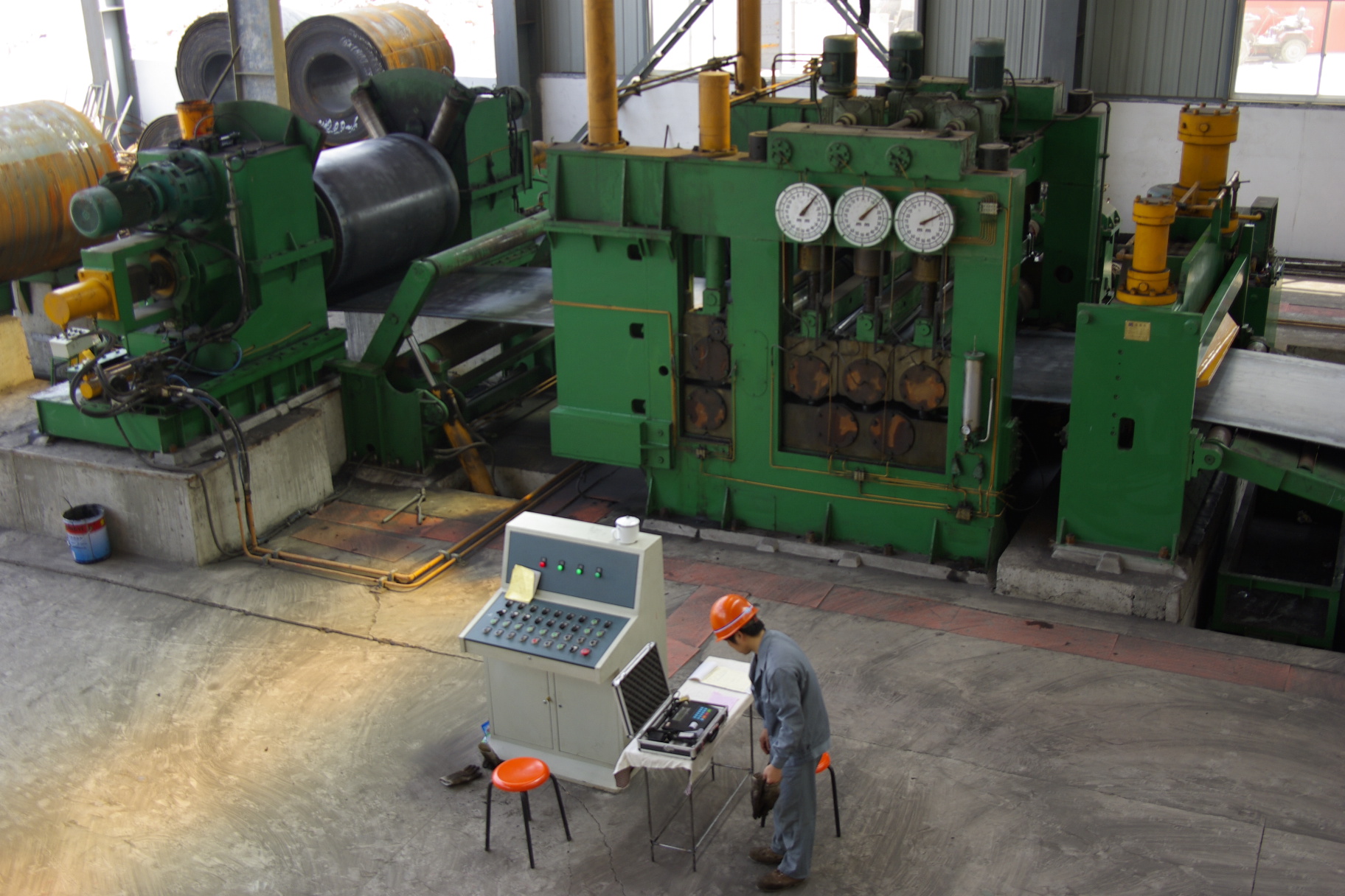 CNC Uncoiling Leveling and Shearing Production Line with Pump-driven Core Components