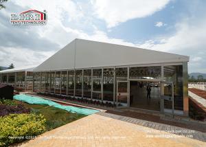 China SGS Double Decker Tents For Ceremony / Big A Shape Tent For Horse Arena on sale