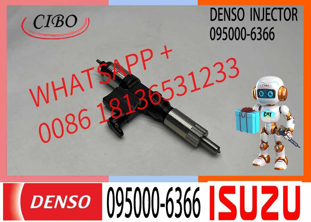 Genuine Diesel Common Rail Injector 095000-6366 095000-8933 8-97609788-6