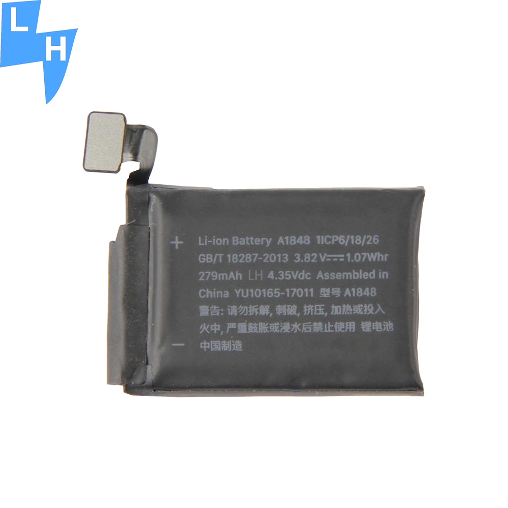 Stock Replacement A1848 Battery for Apple Watch Series 3 38mm RECHARGABLE and Durable