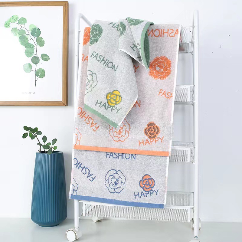 ALL Ages Thickened Face Towels in 100% Cotton Perfect for Home/Hotel/Sport/Travel/Gift
