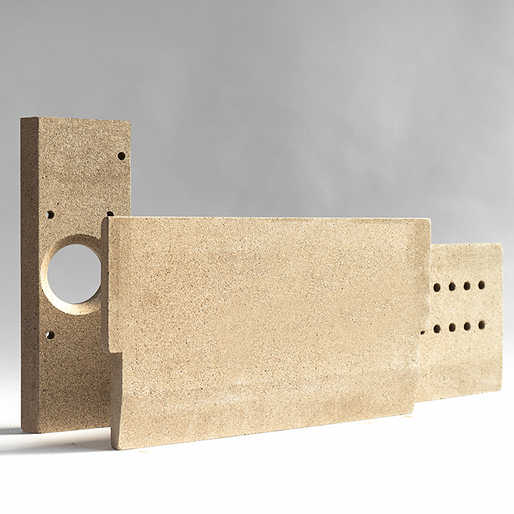 Industrial High Temperature Vermiculite Insulation Board Skamolex Grade