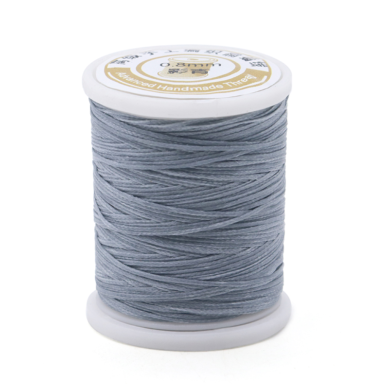 Purse Leather Sewing Waxed Thread-Practical Long Stitching Thread For Leather Craft DIY 0.8mm wax thread