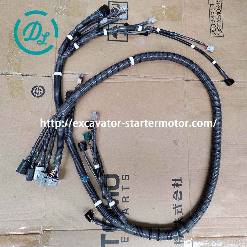 Engine Parts Wiring Harness 8980350544 8980350543 Excavator SH135X-3B