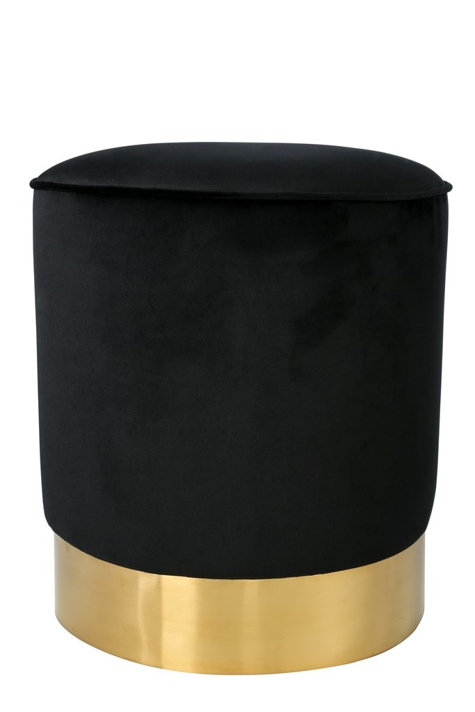 French furniture ottoman of oak wood frames and velvet fabric , wholesale