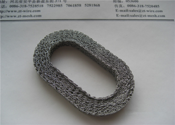 60*40*20mm Knitted Wire Mesh Gasket Shockproof 30mm For Automobile Mufflers