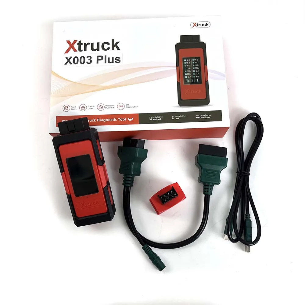 Xtruck X005 plus Intelligent Diagnosis ECU Quick Flashing post-processing diagnosis vehicle type system Sinotruck